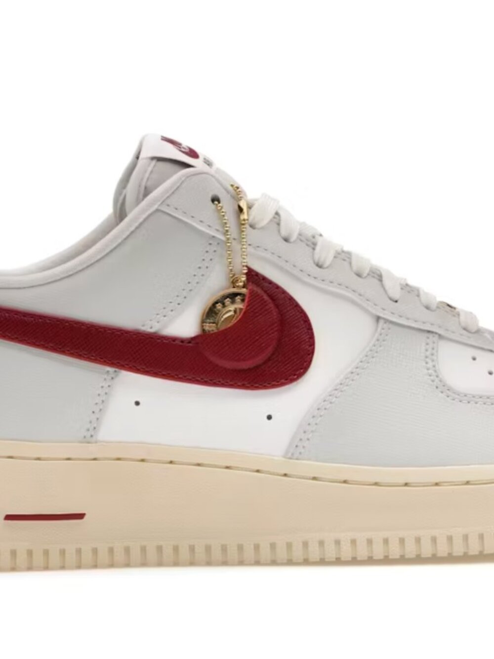 "Nike Air Force 1 Low '07 SE Just Do It Photon Dust Team Red NIB